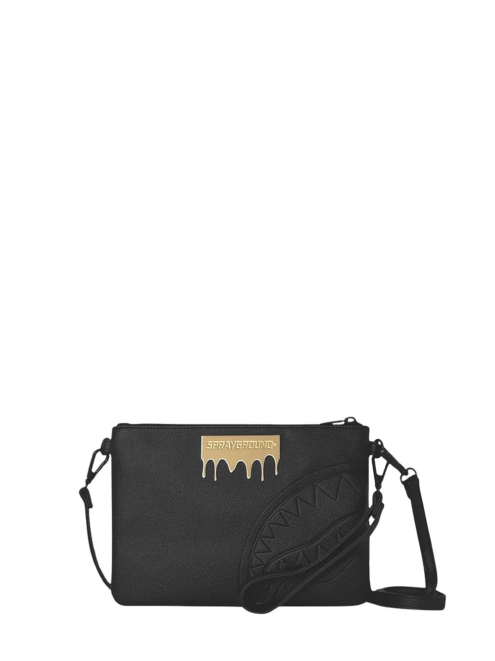 gold brick luxe crossover clutch Sprayground Pochette Uomo 910b9044nsz Nero