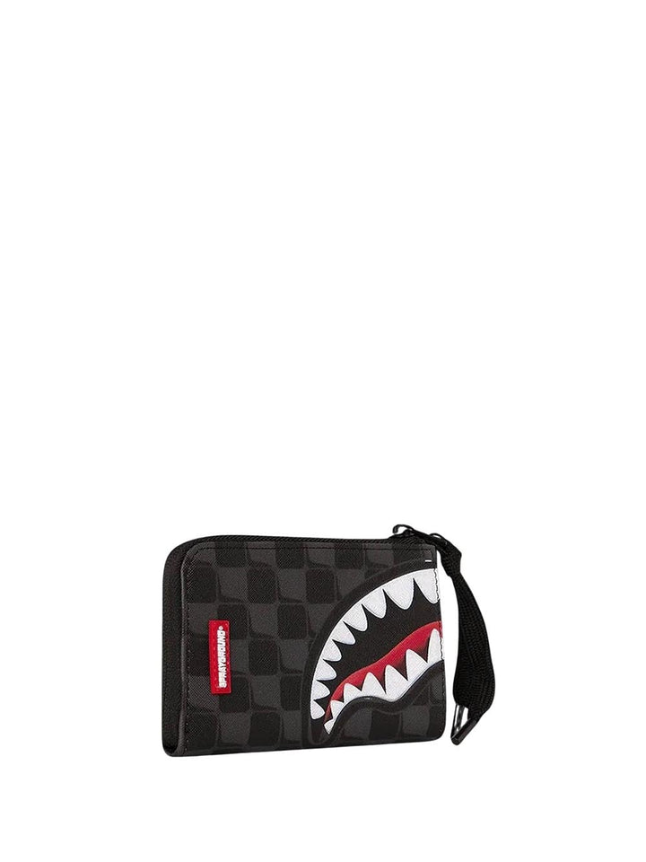 sharks in paris balloon black wallet Sprayground Portafogli Unisex 910w8949nsz Nero