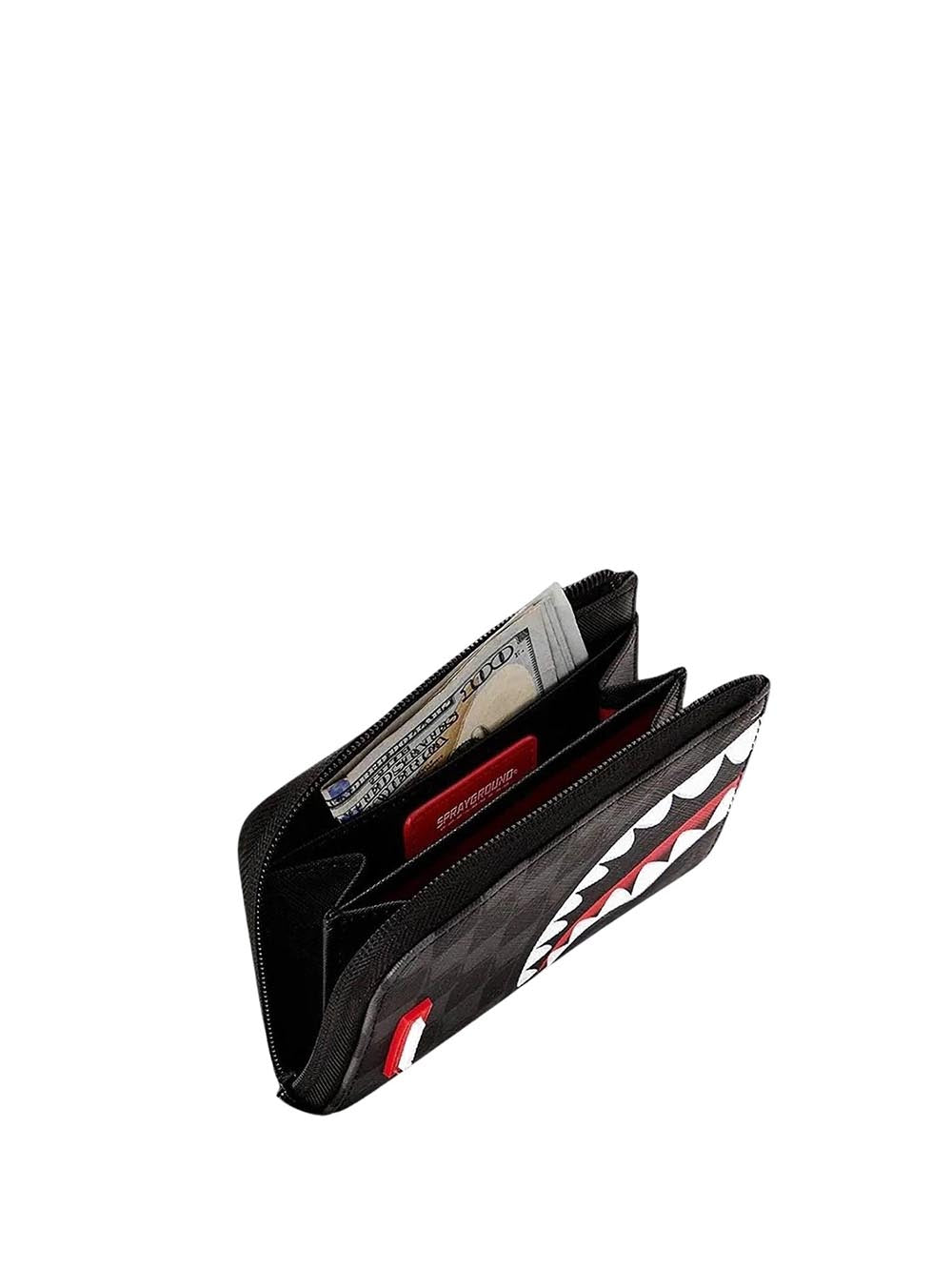 sharks in paris balloon black wallet Sprayground Portafogli Unisex 910w8949nsz Nero