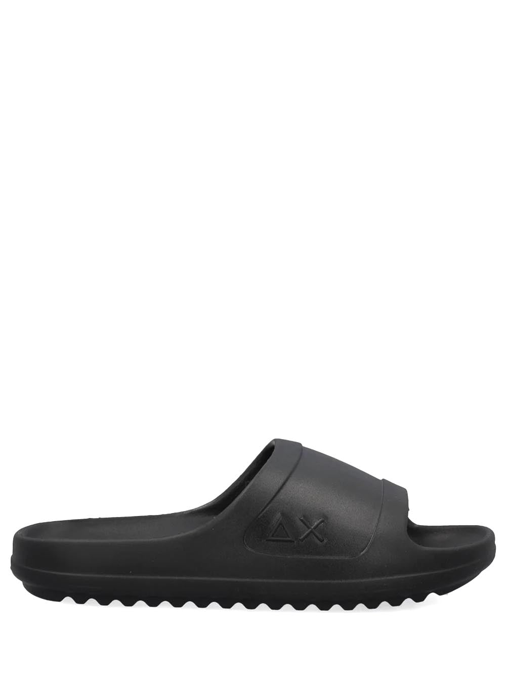 SLIPPERS MONOBLOCK LOGO SUN68 Ciabatta Donna X36212 Nero