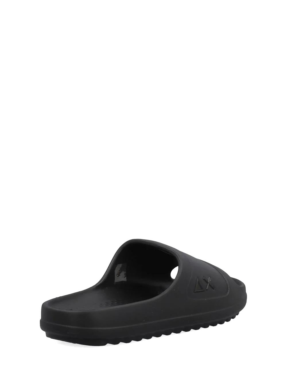 SLIPPERS MONOBLOCK LOGO SUN68 Ciabatta Donna X36212 Nero