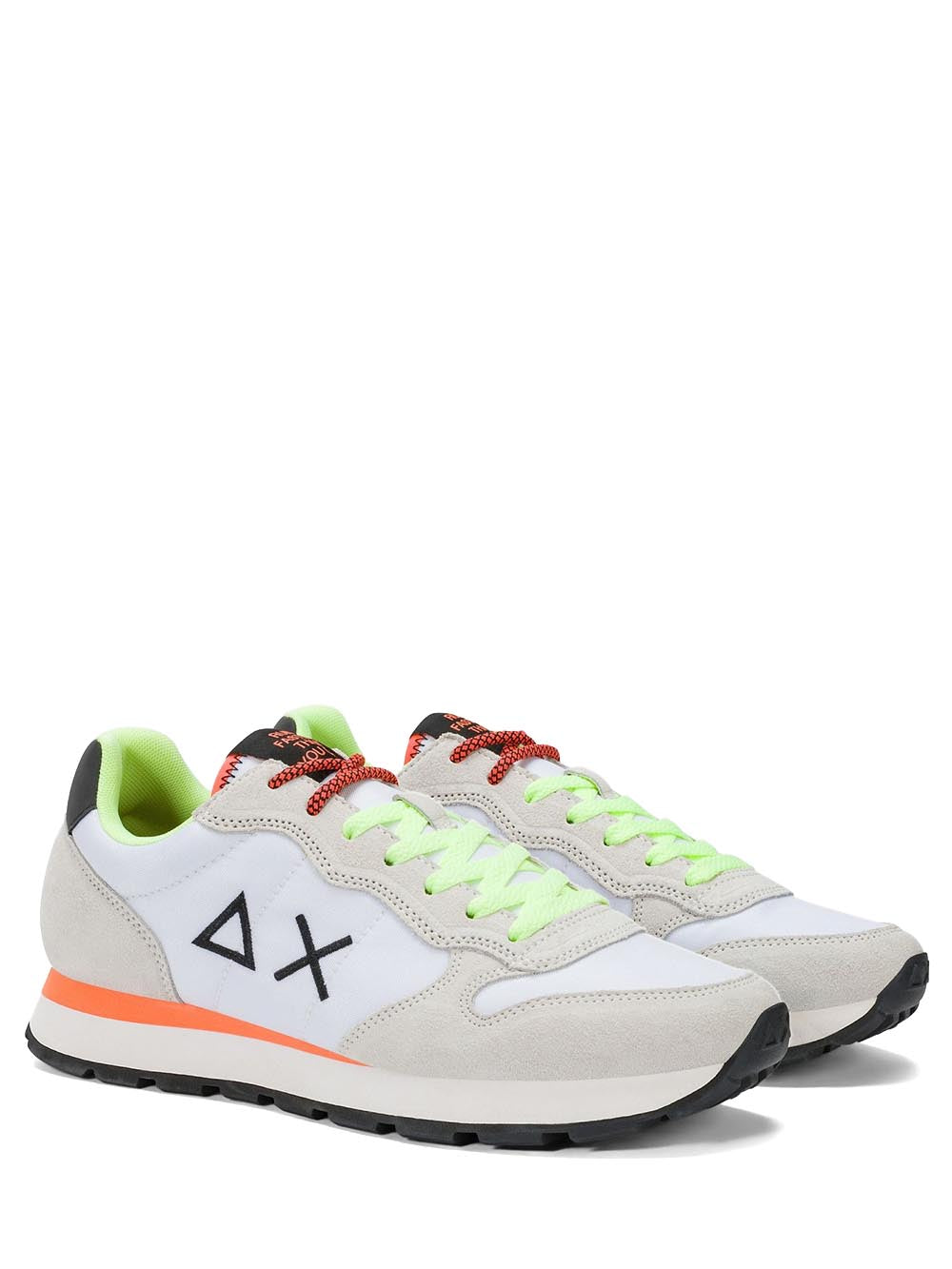 TOM FLUO SUN68 Sneaker Uomo Z36102 Bianco