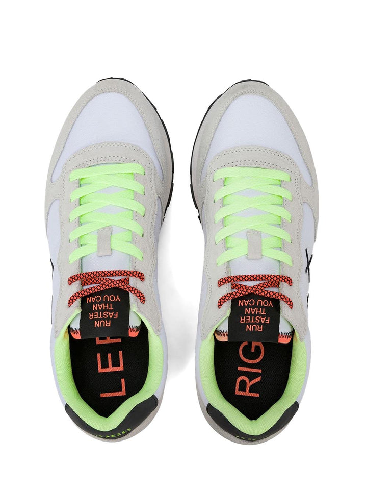 TOM FLUO SUN68 Sneaker Uomo Z36102 Bianco