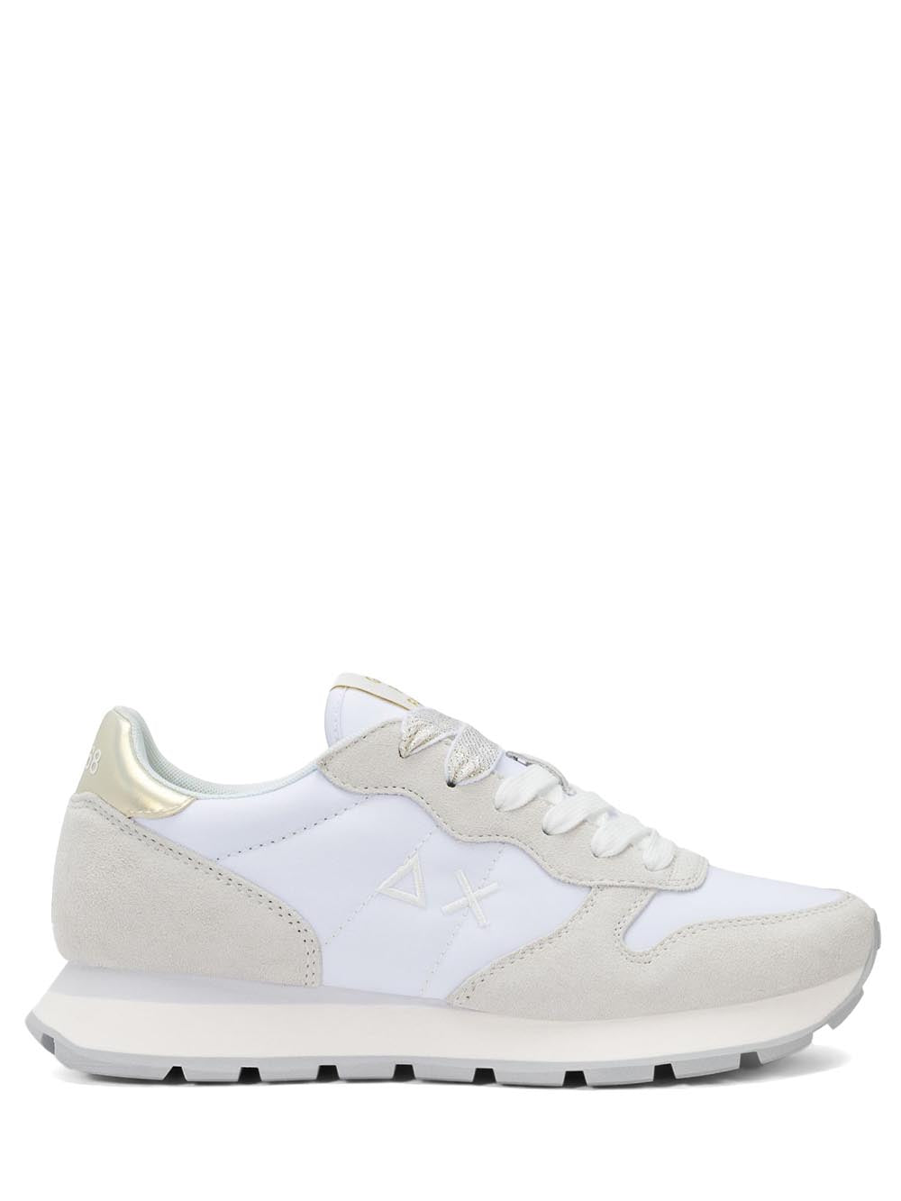ALLY GOLD SILVER SUN68 Sneaker Donna Z36202 Bianco