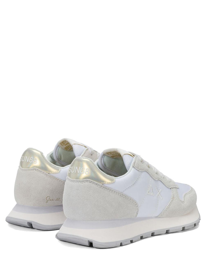 ALLY GOLD SILVER SUN68 Sneaker Donna Z36202 Bianco