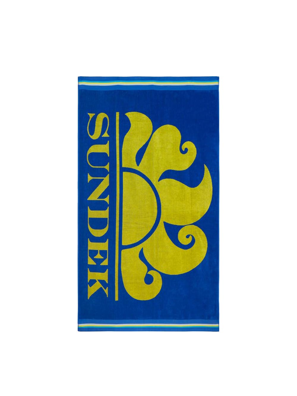 CLASSIC LOGO TOWEL Sundek Telo Mare Unisex Am312atc1050 Bluette