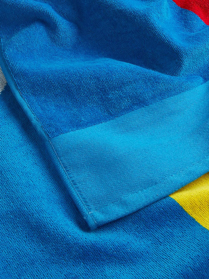 CLASSIC LOGO TOWEL Sundek Telo Mare Unisex Am312atc1050 Bluette