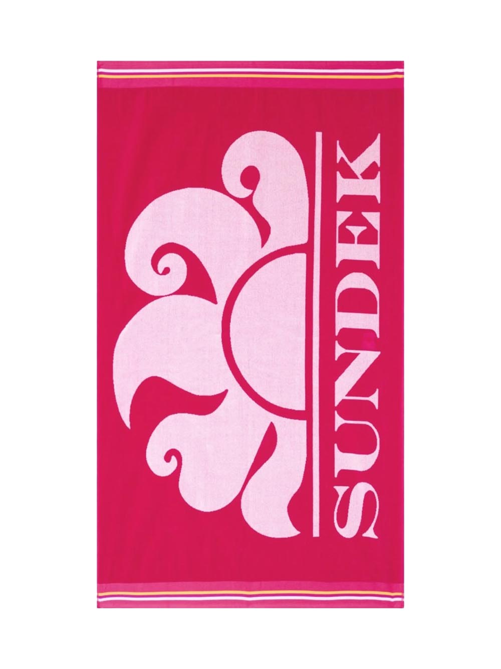 CLASSIC LOGO TOWEL Sundek Telo Mare Unisex Am312atc1050 Fuxia
