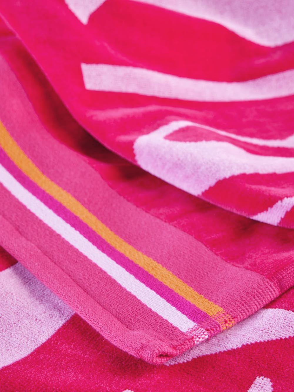CLASSIC LOGO TOWEL Sundek Telo Mare Unisex Am312atc1050 Fuxia