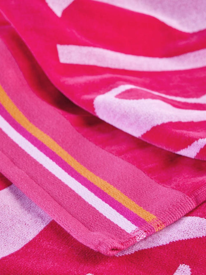 CLASSIC LOGO TOWEL Sundek Telo Mare Unisex Am312atc1050 Fuxia