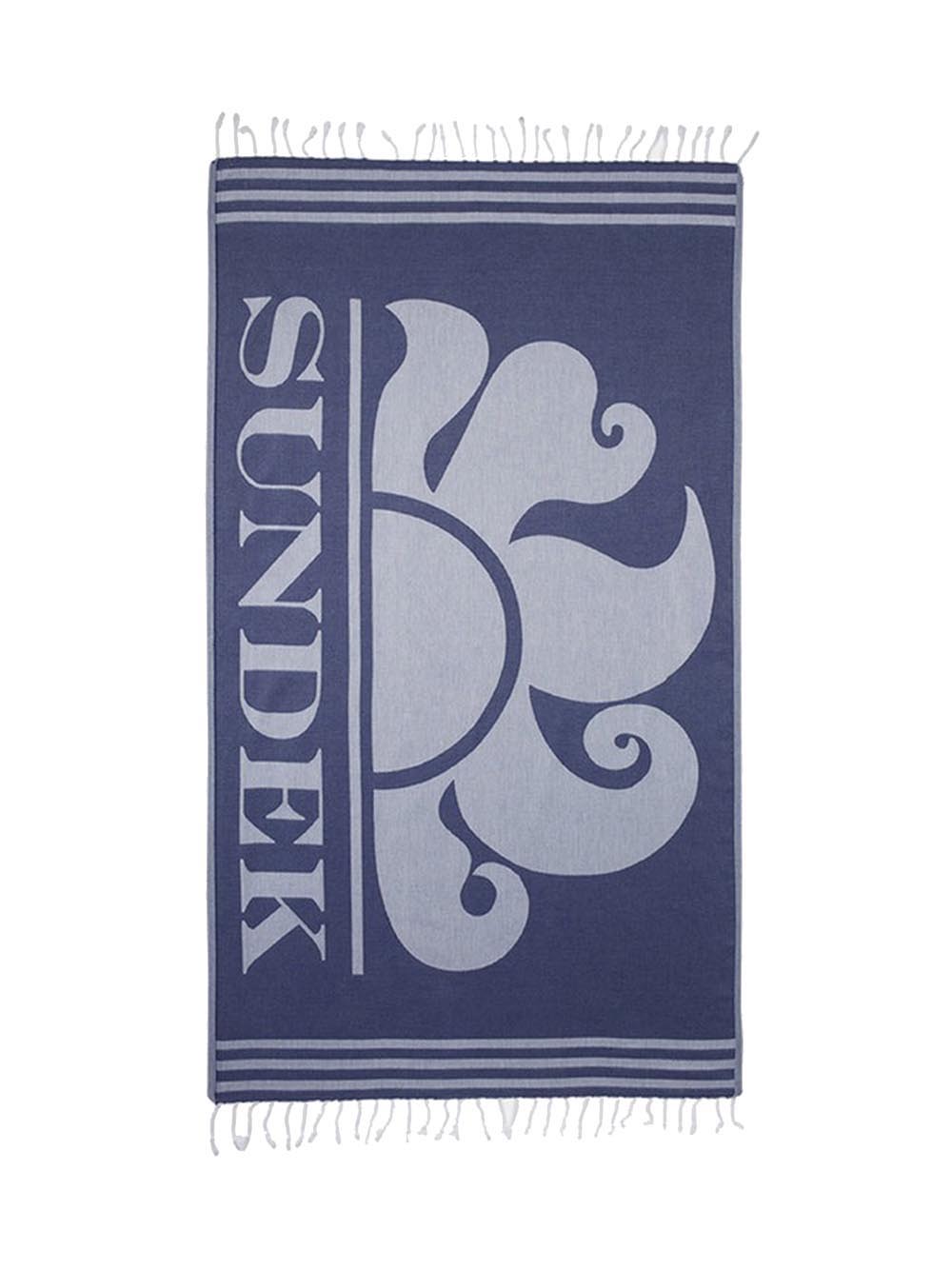 KEY FOUTA TOWEL Sundek Telo Mare Unisex Am401atc1000 Blu
