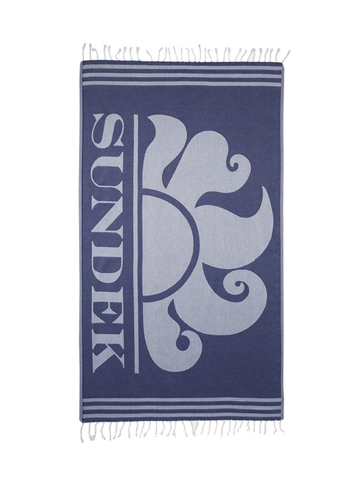 KEY FOUTA TOWEL Sundek Telo Mare Unisex Am401atc1000 Blu