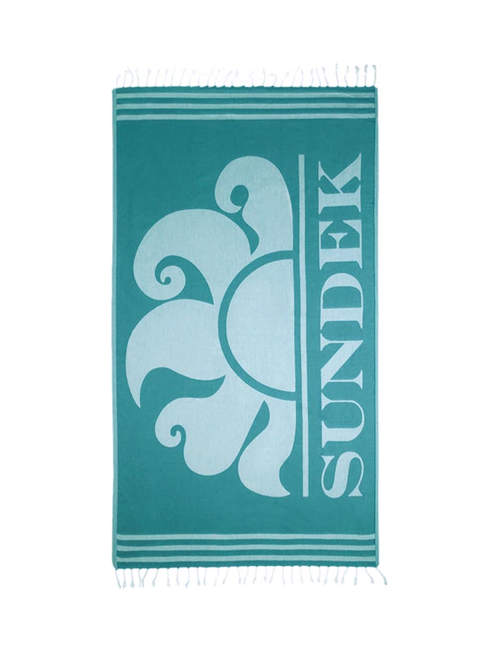 KEY FOUTA TOWEL Sundek Telo Mare Unisex Am401atc1000 Turchese