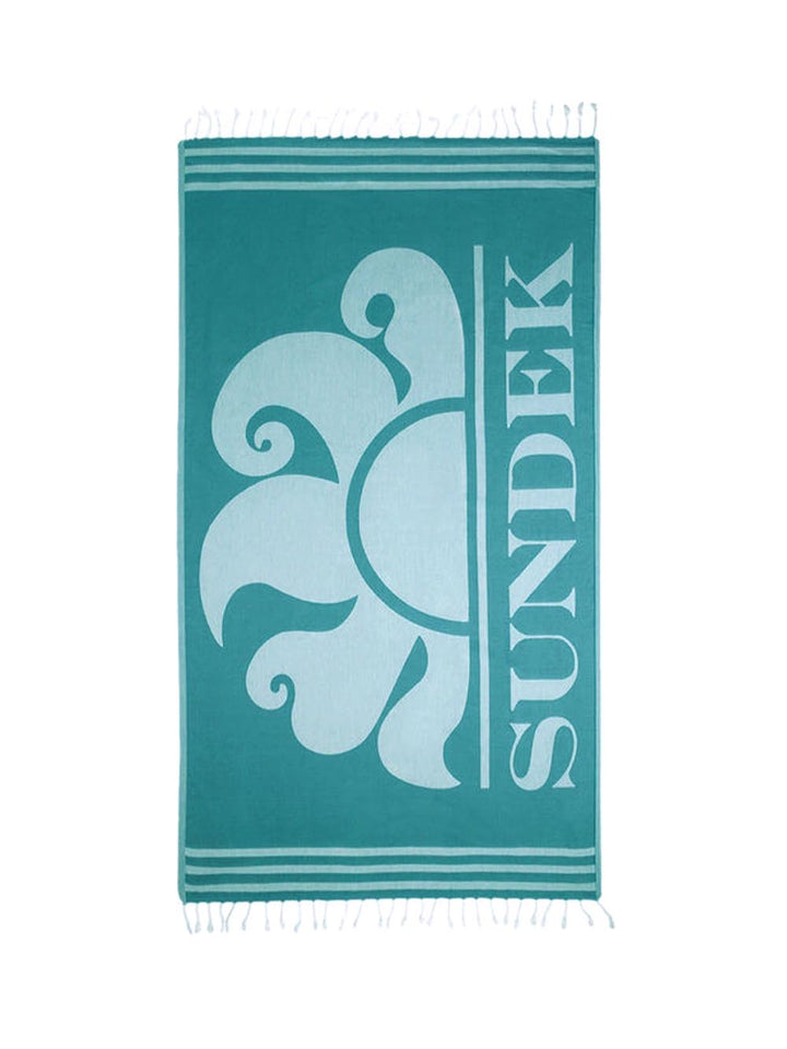 KEY FOUTA TOWEL Sundek Telo Mare Unisex Am401atc1000 Turchese