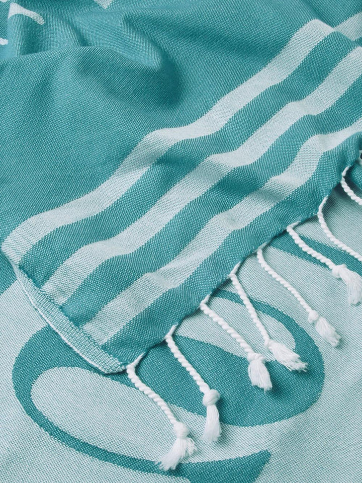KEY FOUTA TOWEL Sundek Telo Mare Unisex Am401atc1000 Turchese