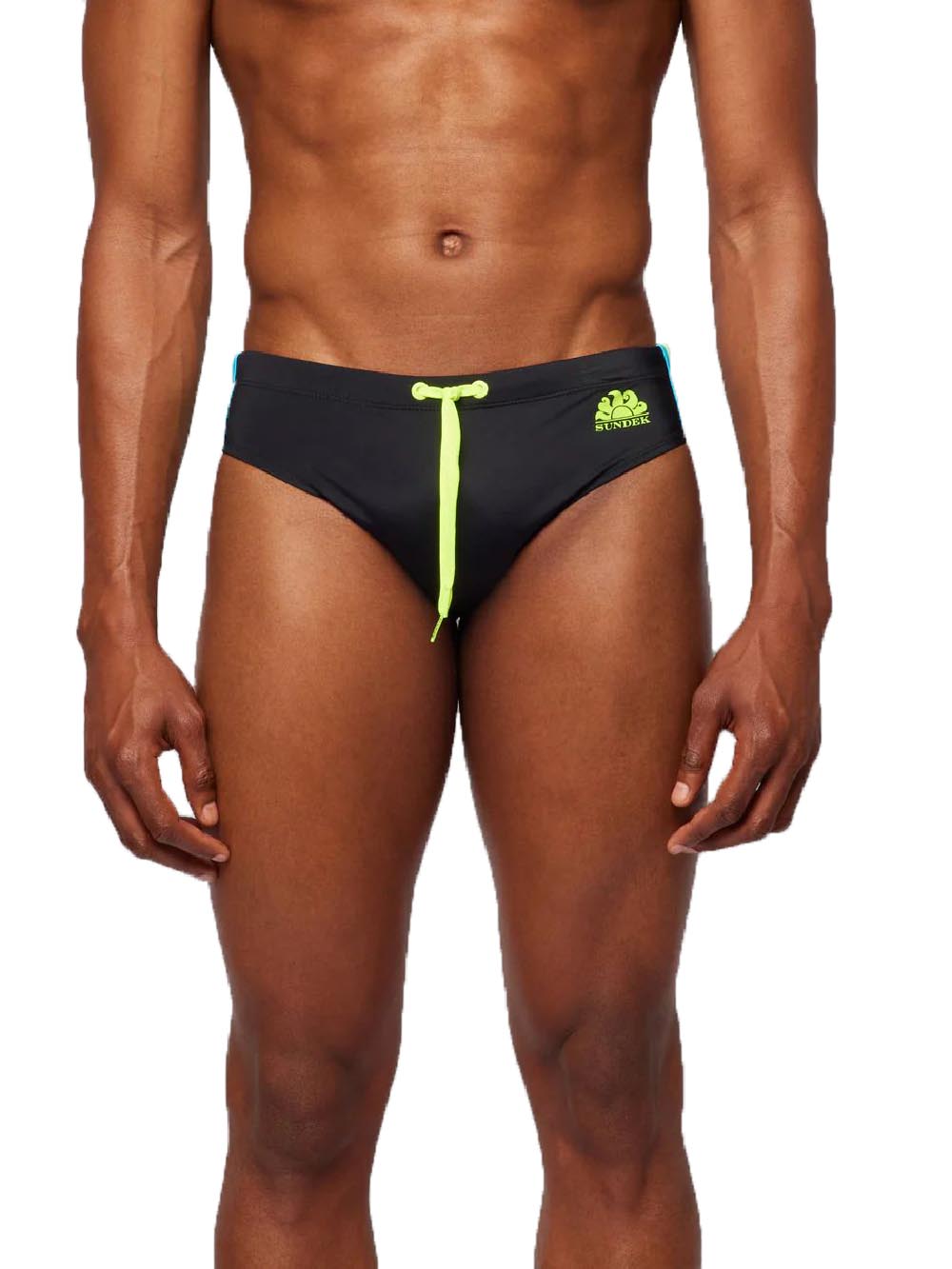 DIWALTER SWIM BRIEF Sundek Costume Uomo M279ssl3000 Nero