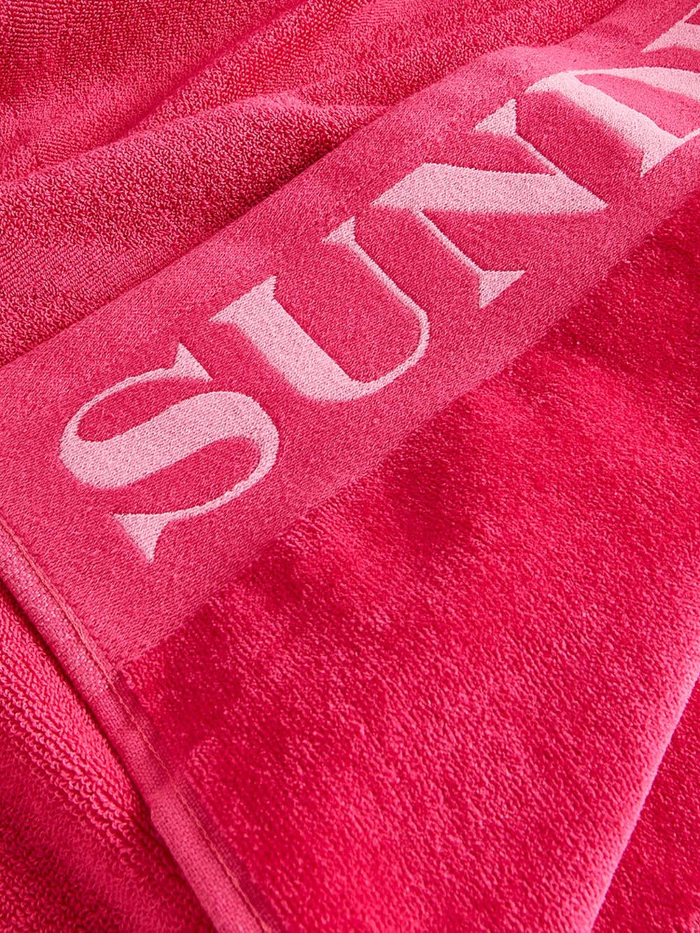 LOGO TOWEL Sundek Telo Mare Unisex Am379atc1000 Fuxia