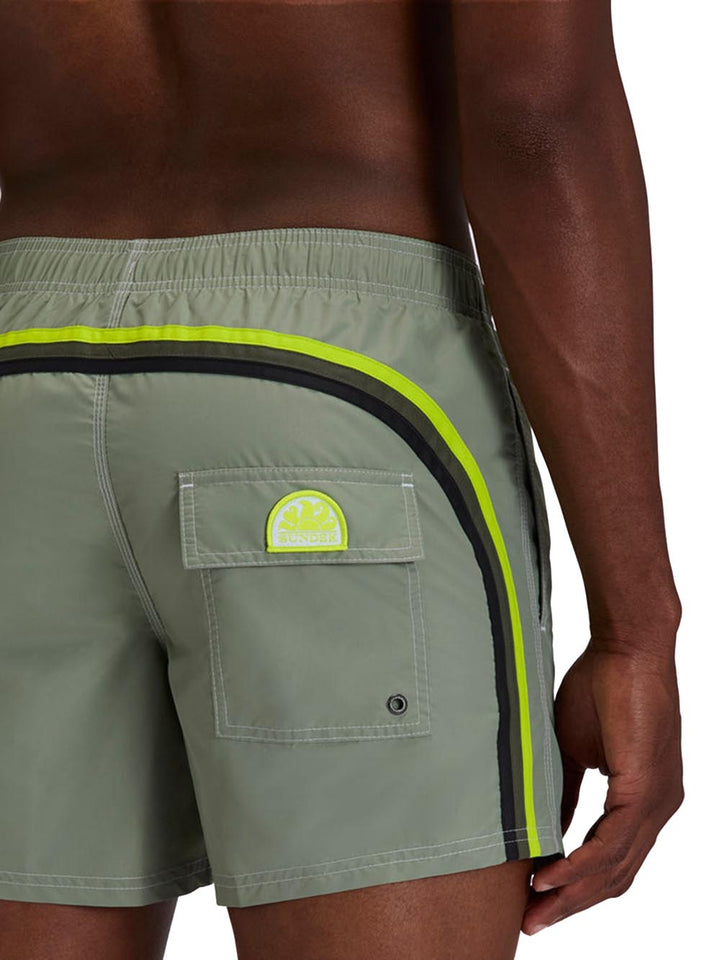 Sundek Costume Uomo M504bdta100 Verde militare