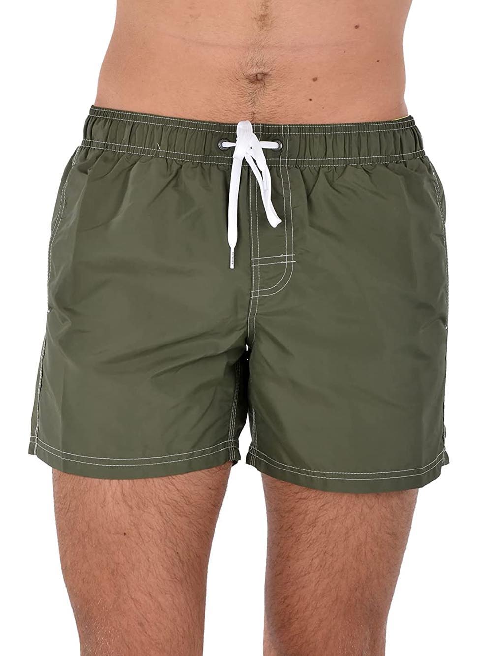 BOARDSHORT Sundek Costume Uomo M504bdta100 Verde scuro