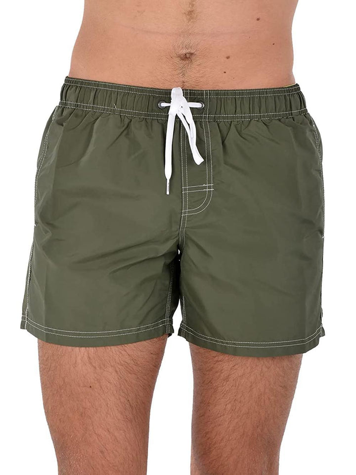 BOARDSHORT Sundek Costume Uomo M504bdta100 Verde scuro
