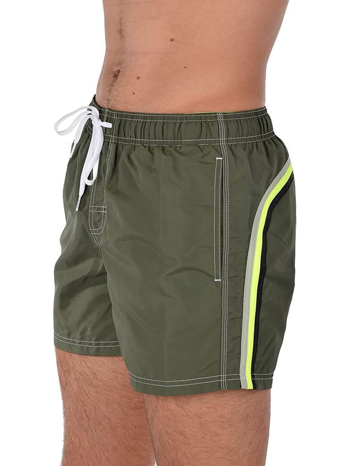 BOARDSHORT Sundek Costume Uomo M504bdta100 Verde scuro