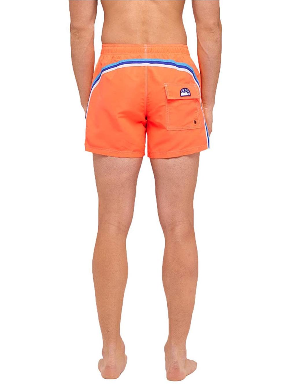 BOARDSHORT Sundek Costume Uomo M504bdta100 Arancione fluo