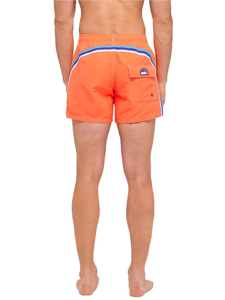 BOARDSHORT Sundek Costume Uomo M504bdta100 Arancione fluo