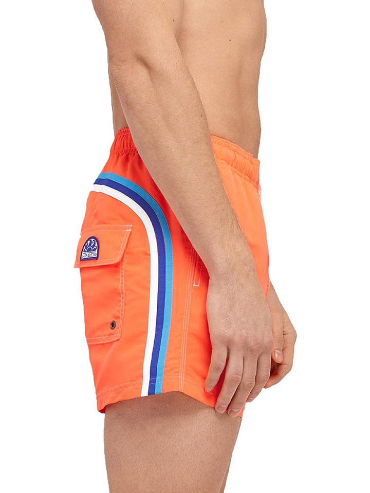 BOARDSHORT Sundek Costume Uomo M504bdta100 Arancione fluo