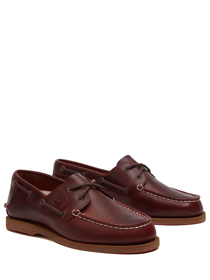 classic boat Timberland Scarpa Donna Tb0a2q9x Burgundy
