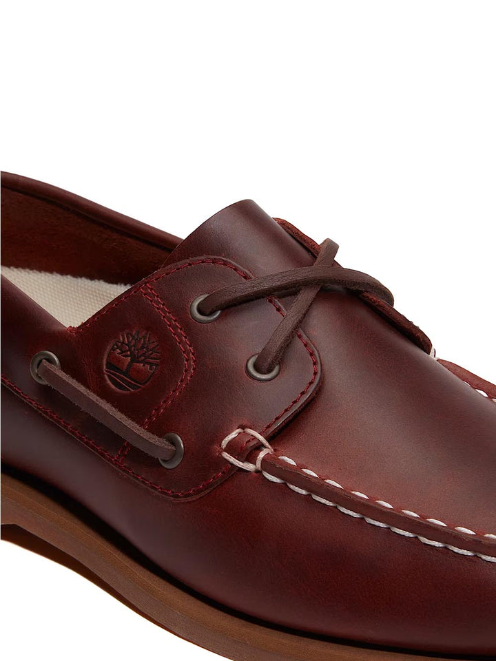 classic boat Timberland Scarpa Donna Tb0a2q9x Burgundy