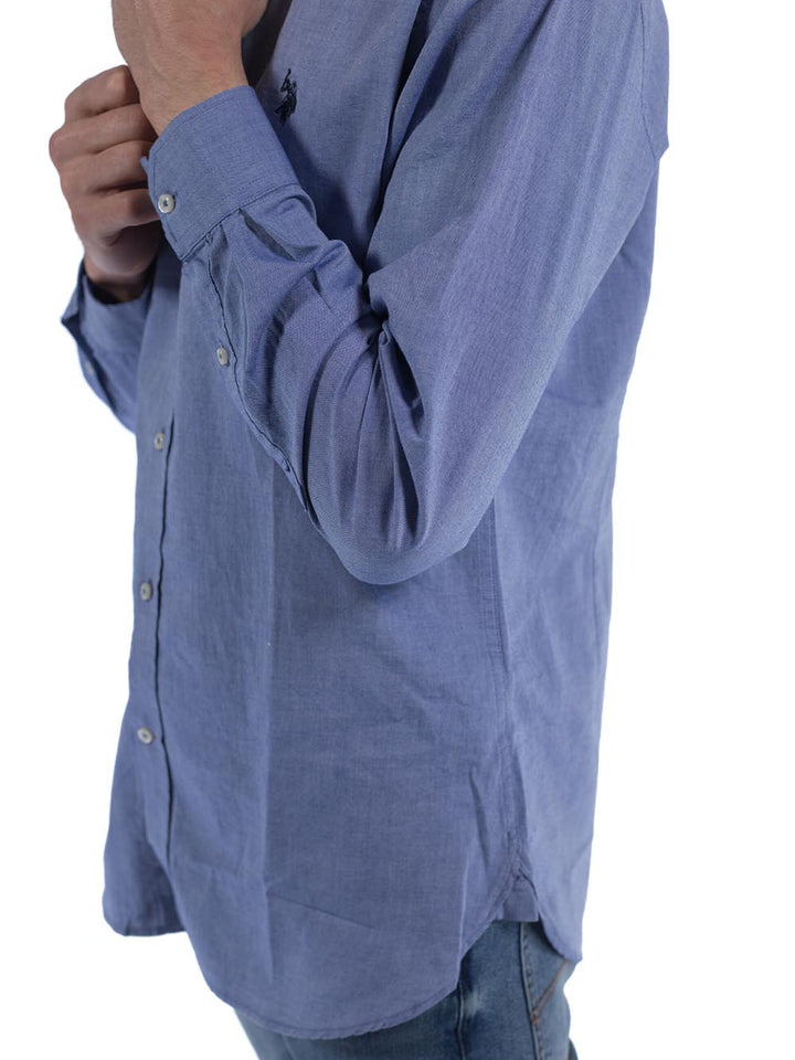 U.S. Polo Assn. Camicia Uomo Us43104001 Celeste