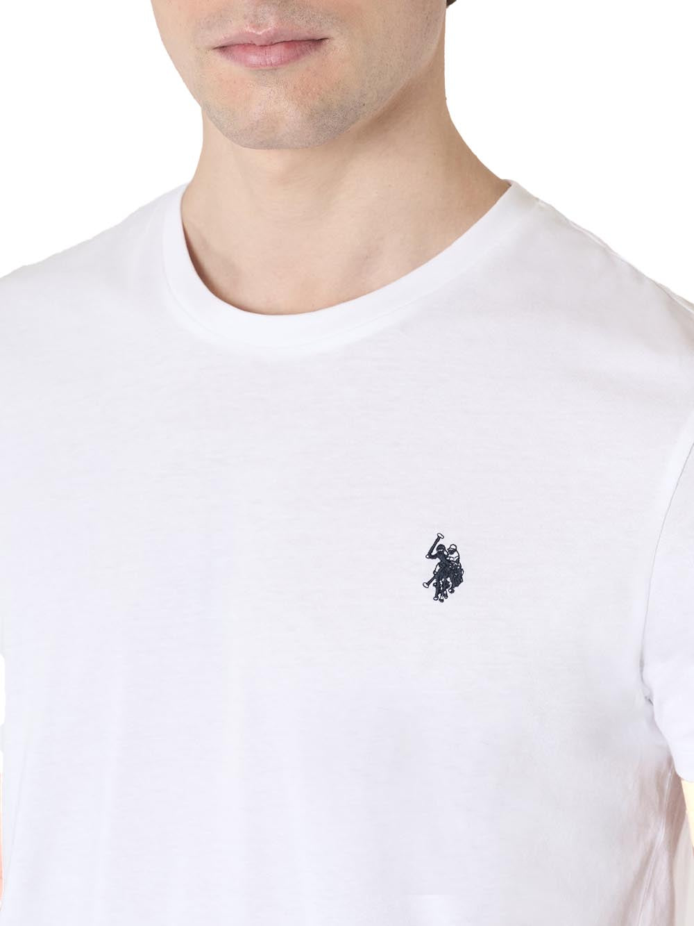 MICK U.S. Polo Assn. T-shirt Uomo Us43154094 Bianco