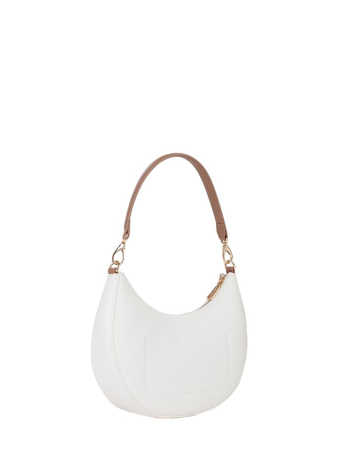 ALEXIA Valentino Borsa a Spalla Donna Vbs5a808 Bianco/Cuoio