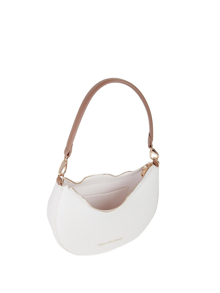 ALEXIA Valentino Borsa a Spalla Donna Vbs5a808 Bianco/Cuoio
