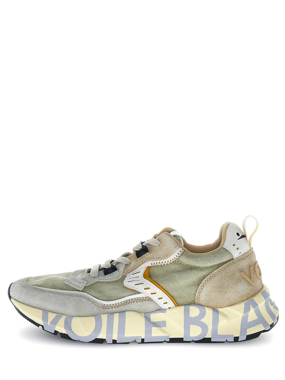CLUB01 VOILE BLANCHE Sneaker Uomo 2017465.18 Beige