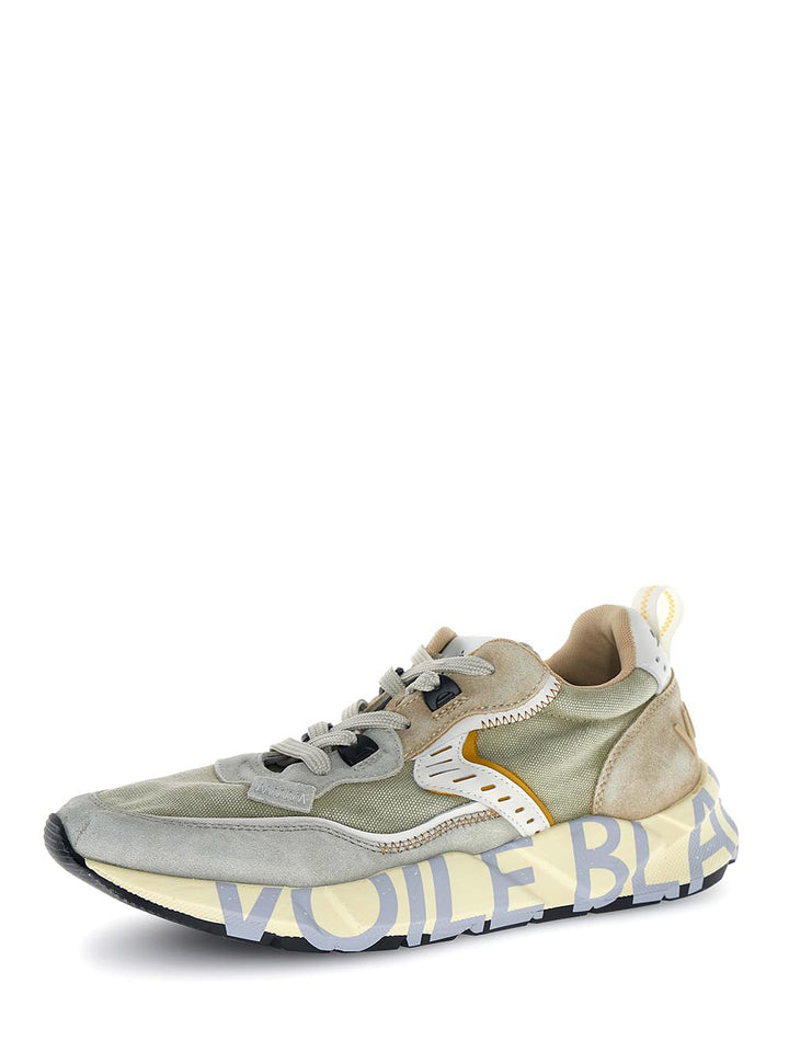 CLUB01 VOILE BLANCHE Sneaker Uomo 2017465.18 Beige