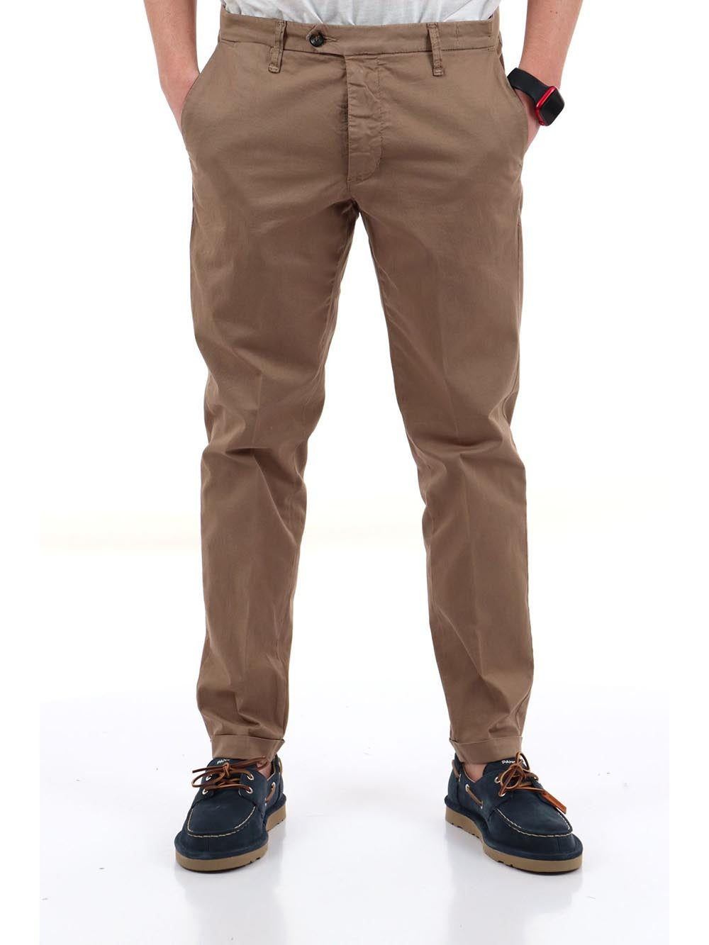 chino YOS Pantalone Uomo Napoli Gold Nocciola