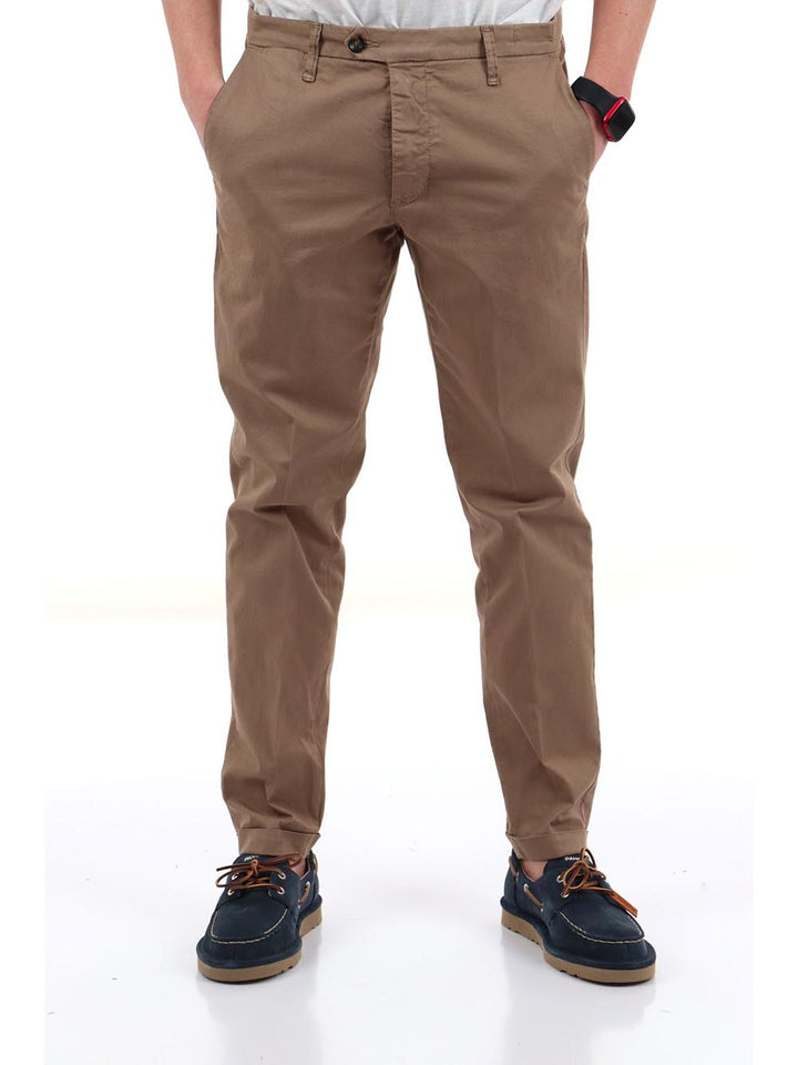 chino YOS Pantalone Uomo Napoli Gold Nocciola
