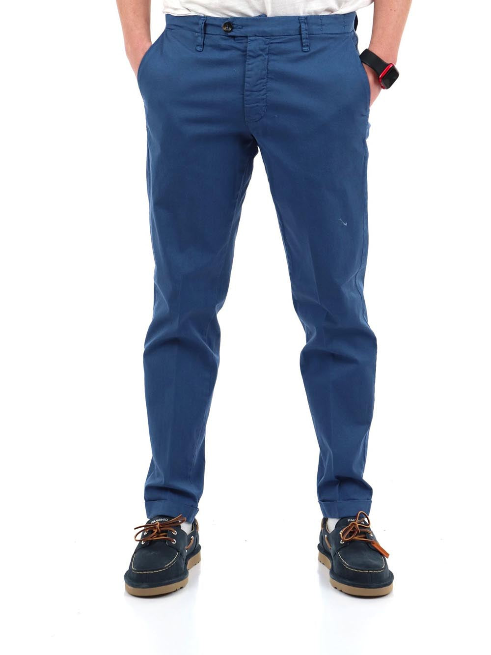 chino YOS Pantalone Uomo Napoli Gold Royal