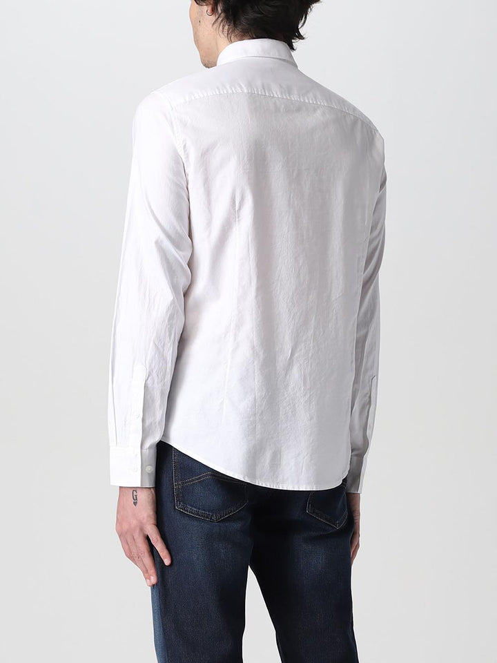 Armani Exchange Camicia Uomo 8nzcgb Z8anz Bianco