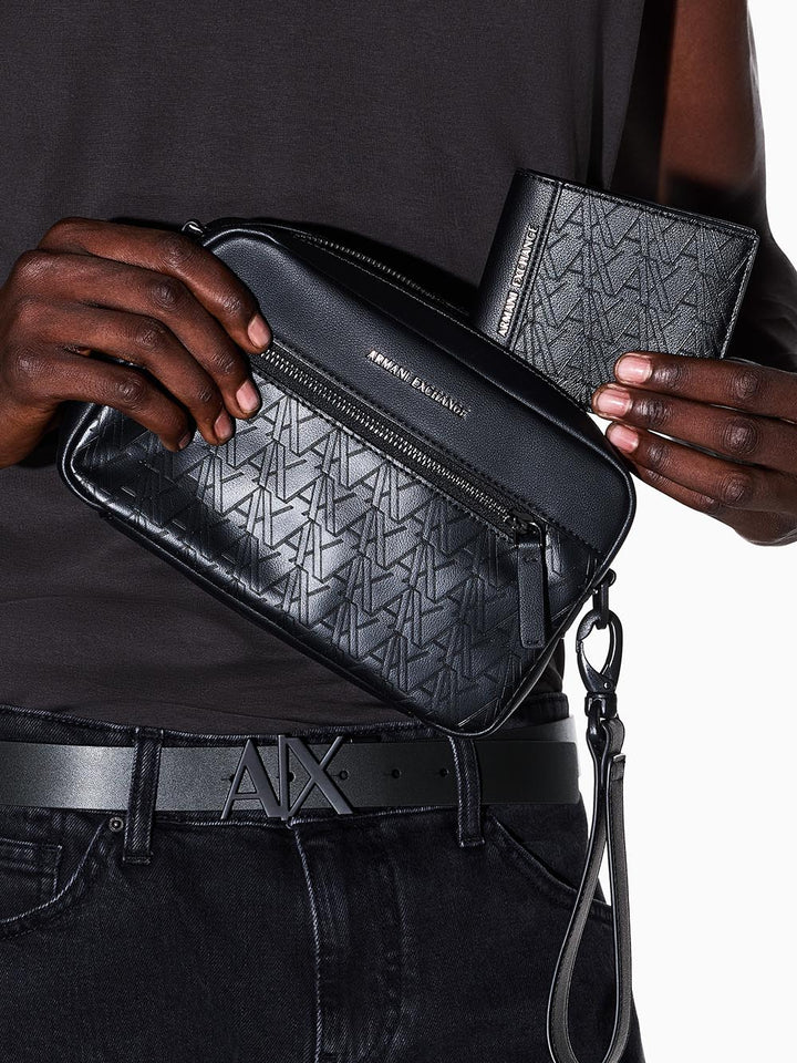 Armani Exchange Portafoglio Uomo Xm000168 Af26662 Nero