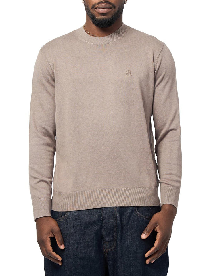 Armani Exchange Pullover Uomo Xm000338 Af12291 Tortora