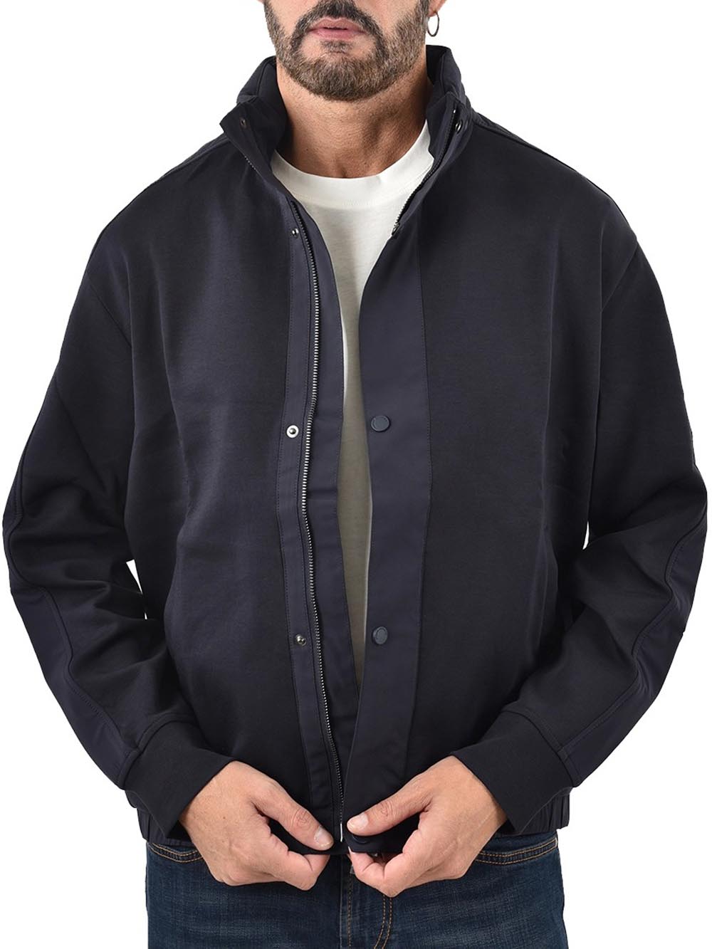 Armani Exchange Felpa Uomo Xm001011 Af10818 Blu