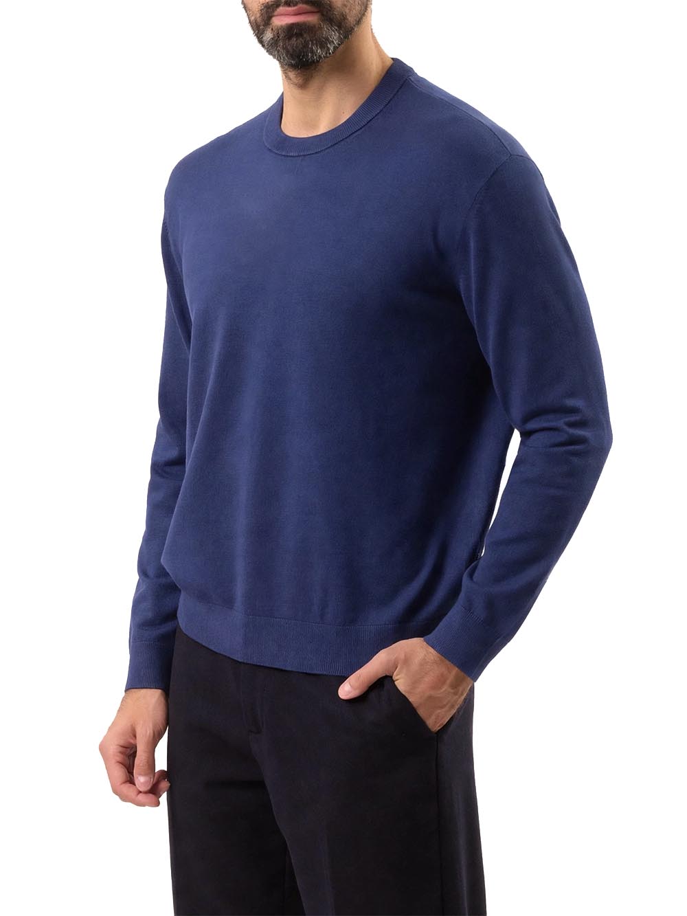Armani Exchange Pullover Uomo Xm001278 Af10454 Bluette
