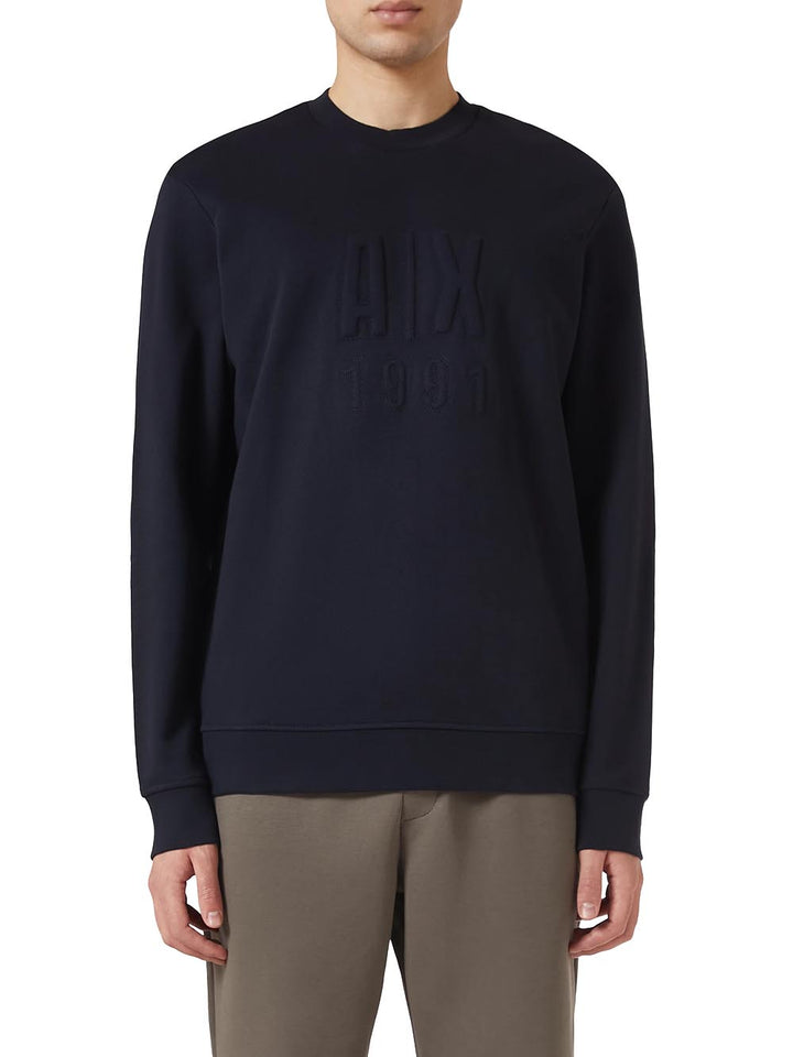 Armani Exchange Felpa Uomo Xm002801 Af20934 Blu