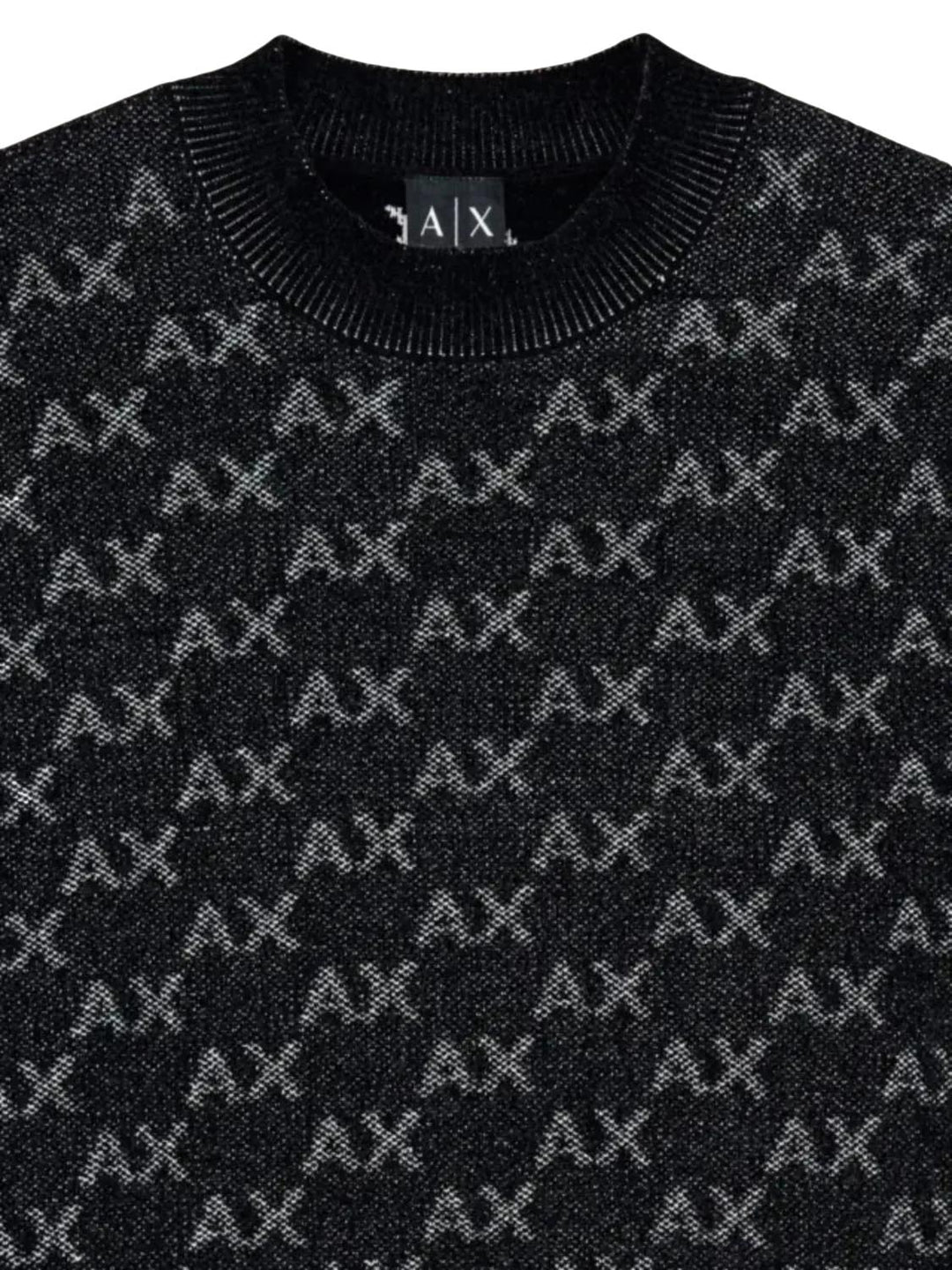 Armani Exchange Pullover Uomo Xm002992 Af16916 Nero