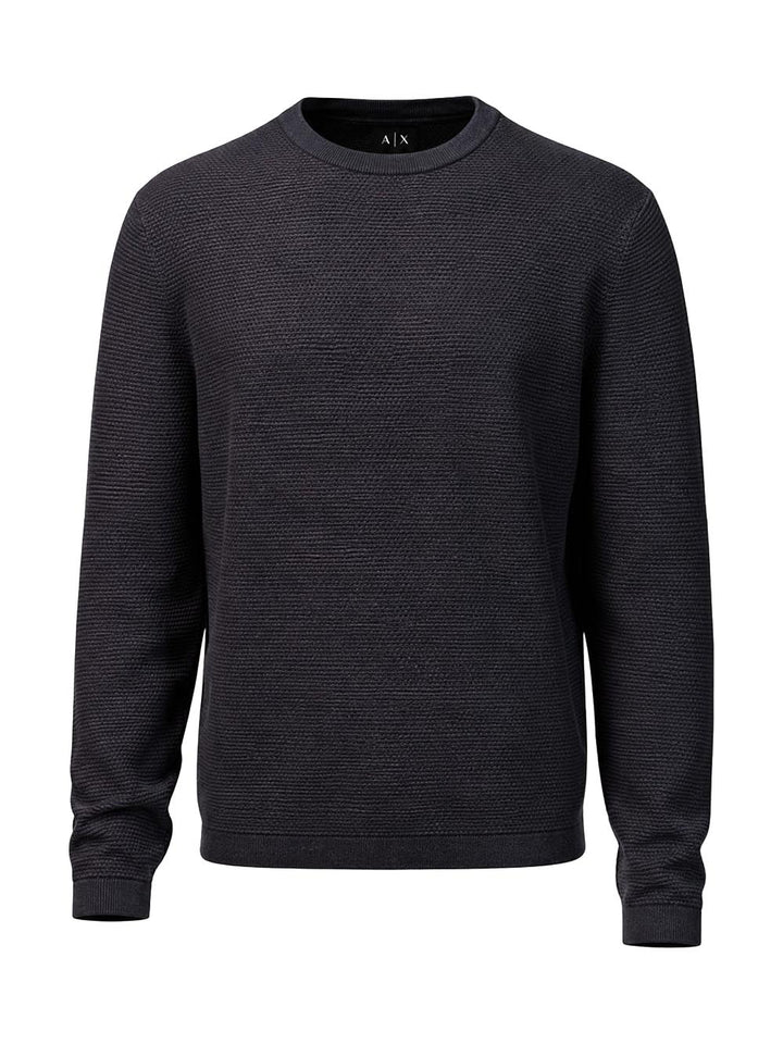 Armani Exchange Pullover Uomo Xm003012 Af26379 Nero