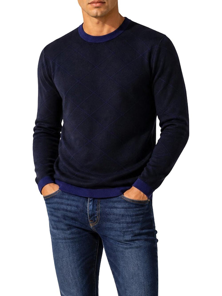 Armani Exchange Pullover Uomo Xm003012 Af26379 Blu