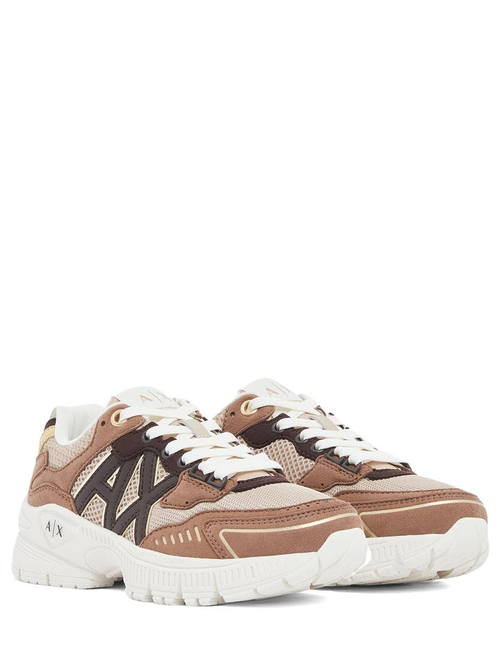 Armani Exchange Sneaker Donna Xw002153 Af22757 Marrone/Beige