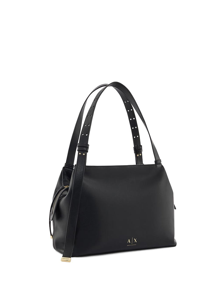 Armani Exchange Borsa Shopping Donna Xw002603 Af19902 Nero